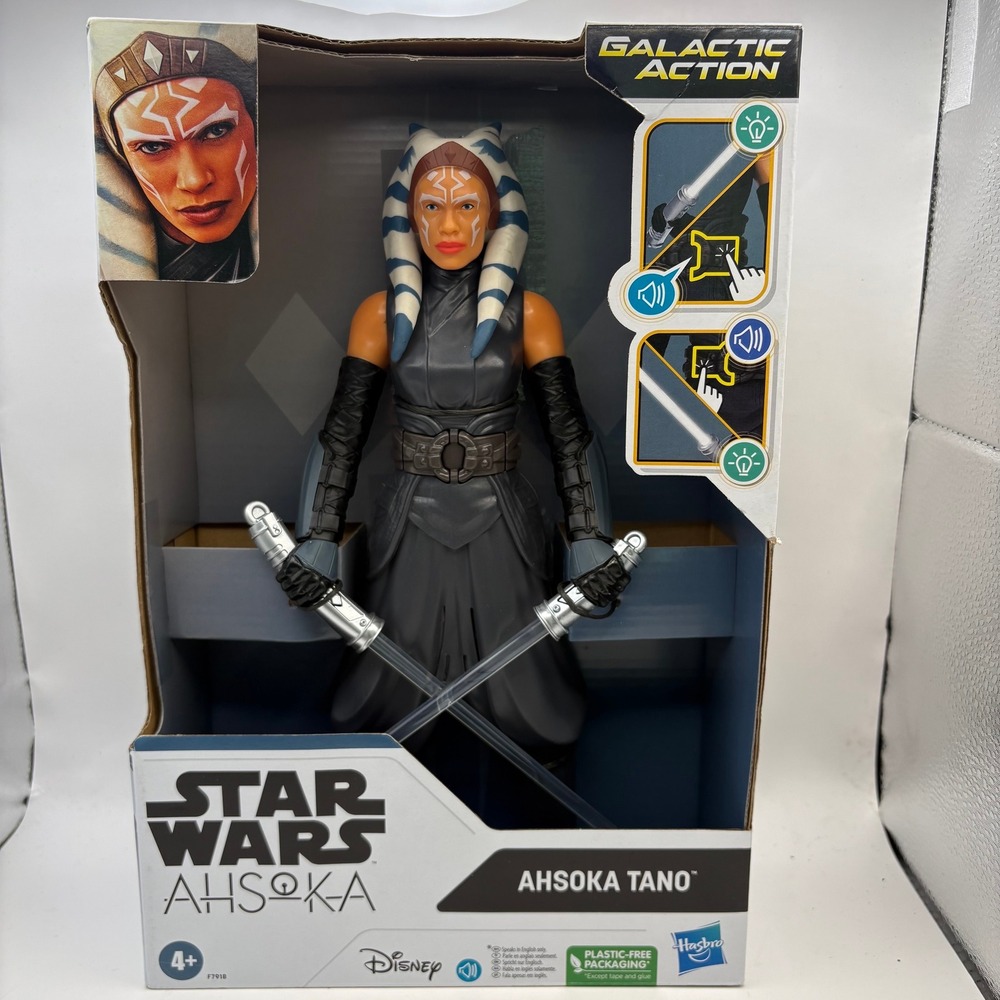 Star Wars Ahsoka Tano Galactic Action Figure Lights & Sounds Hasbro F7918 Disney